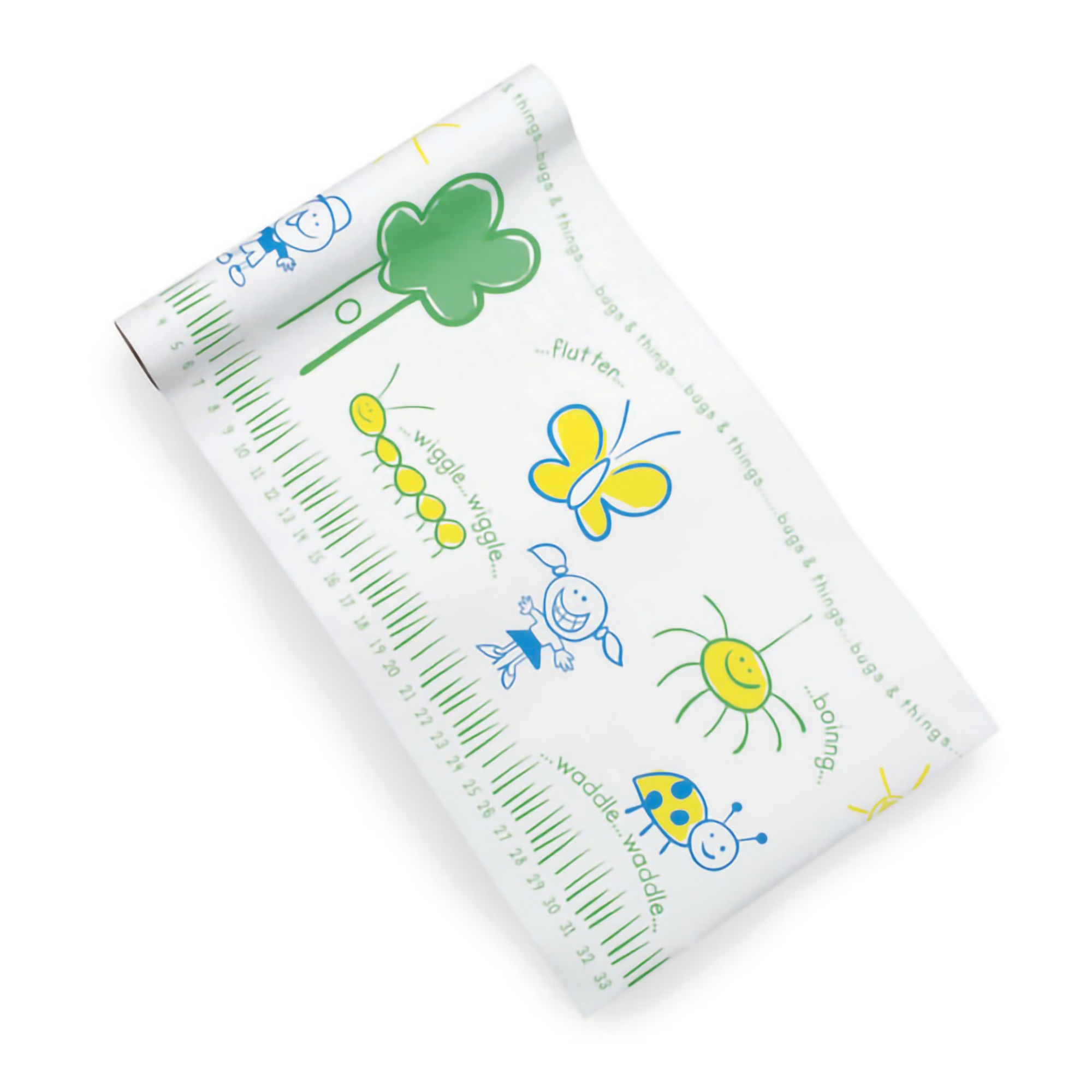 Table Paper Tidi® Choice 18 Inch Width Print (Bugs and Things) Crepe by TIDI Products, LLC  ID 981418
